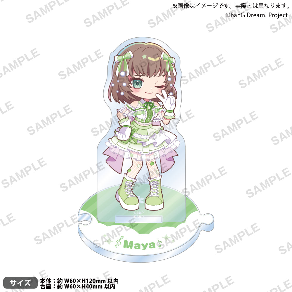BanG Dream! つながるアクリルスタンド 大和麻弥 ぴ~すっ！ver