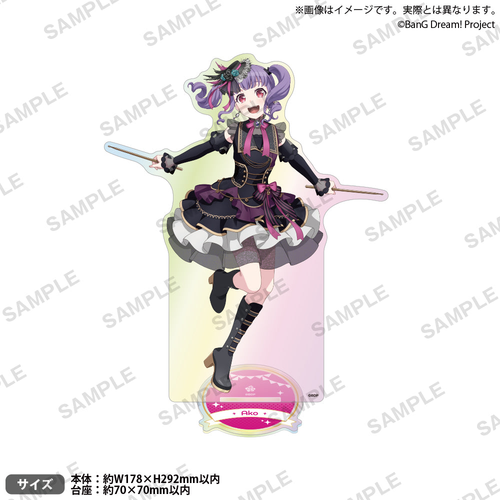 BanG Dream! 特大アクリルスタンド ~10th Anniversary style~ オーロラ