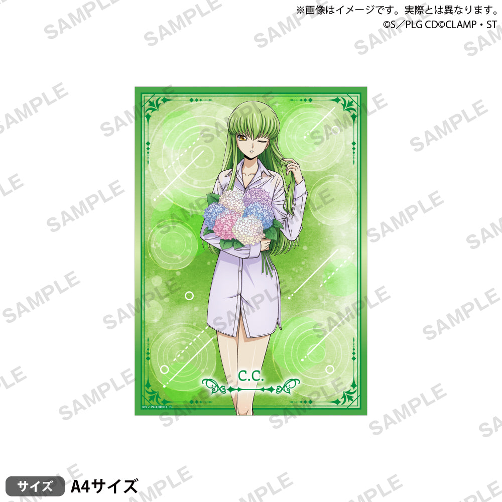 コードギアス ビジュアルシート 20th Anniversary Memorial ver. C.C.