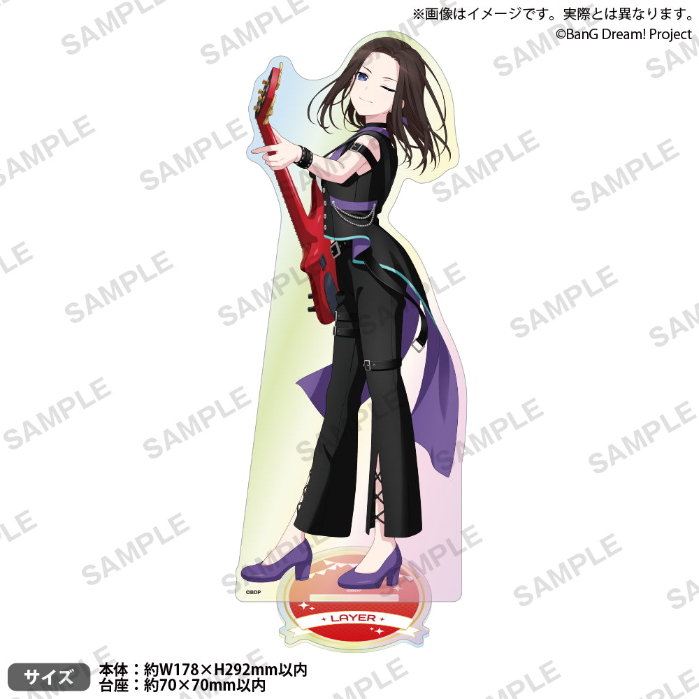 BanG Dream! 特大アクリルスタンド ~10th Anniversary style~ オーロラ