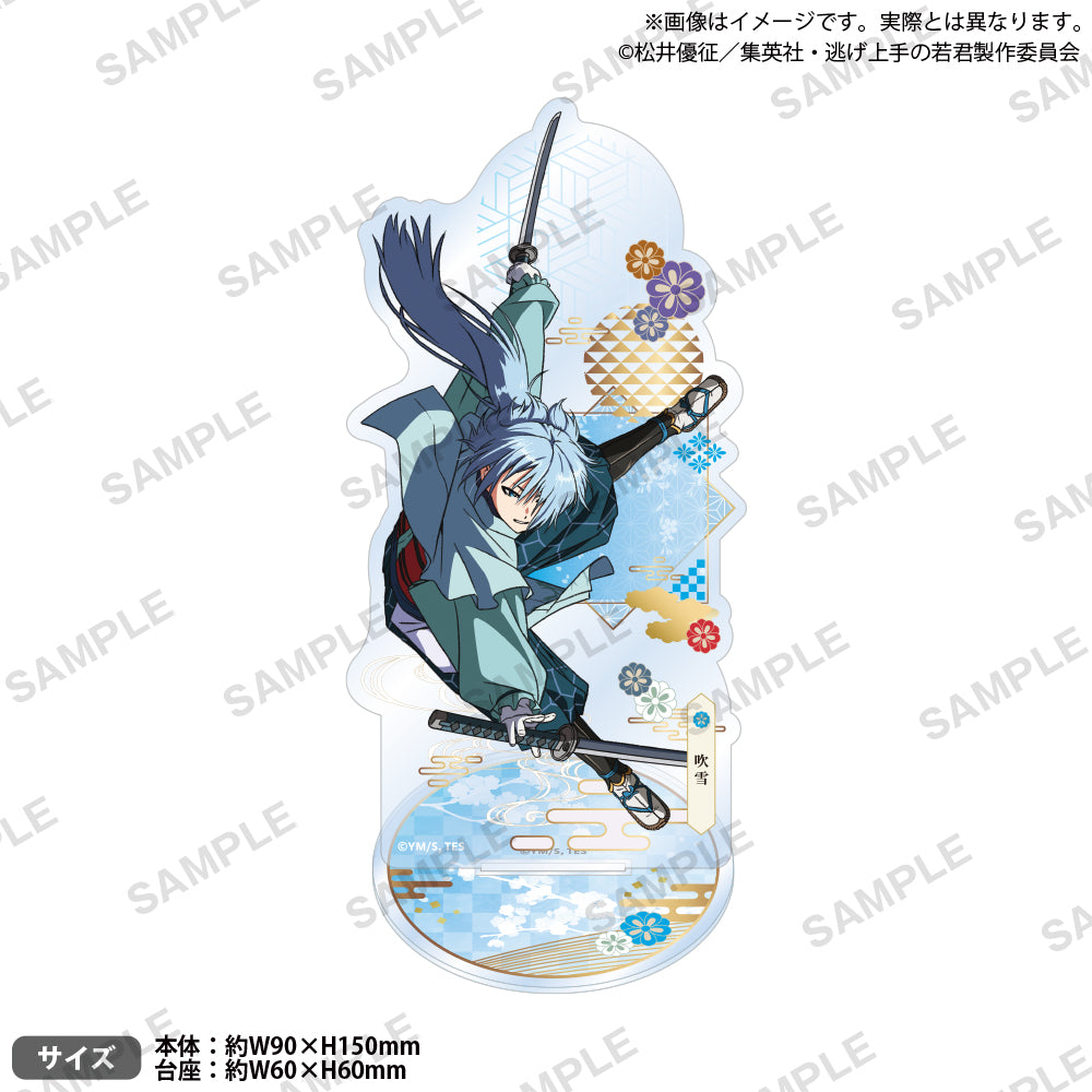 逃げ上手の若君　吹雪　アクリルスタンド足利尊氏 グッズ-スタンドポップ】TVアニメ「逃げ上手の若君」 アクリル