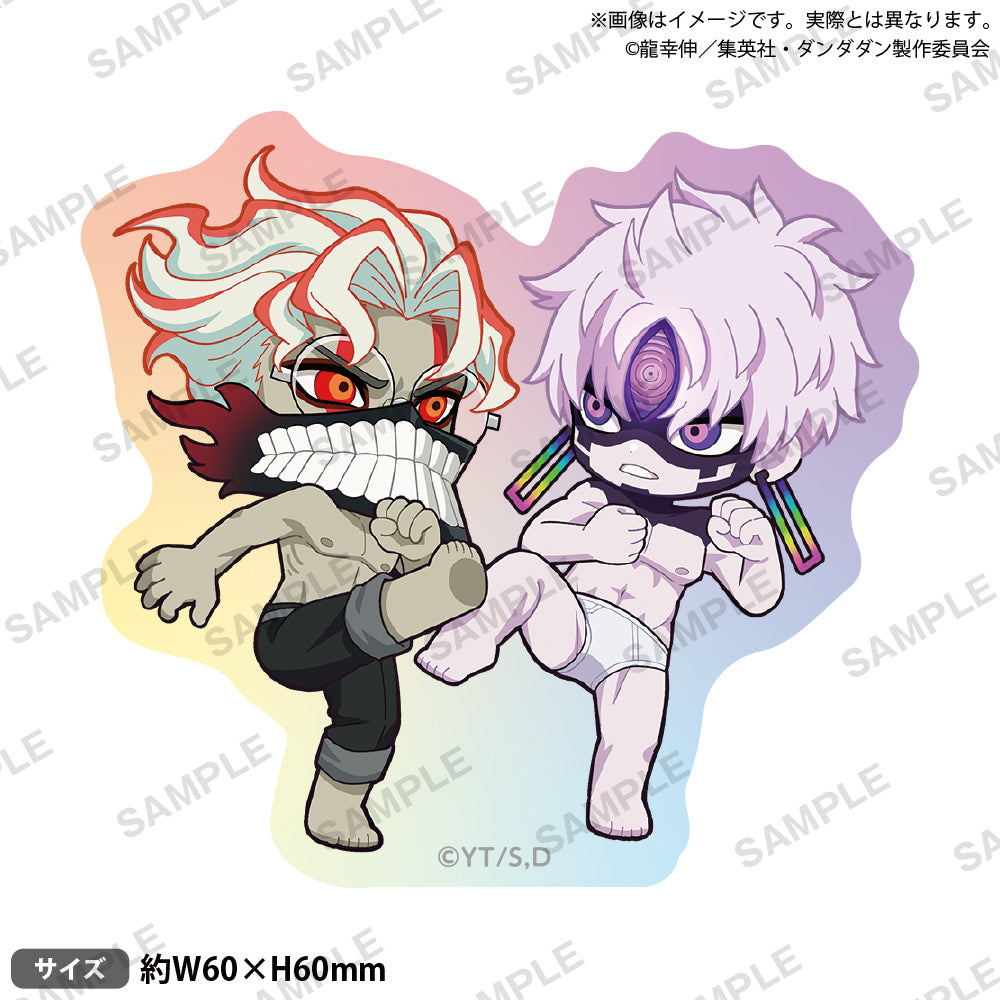 TVアニメ『ダンダダン』 ステッカー オカルン（変身）＆ジジ（変身