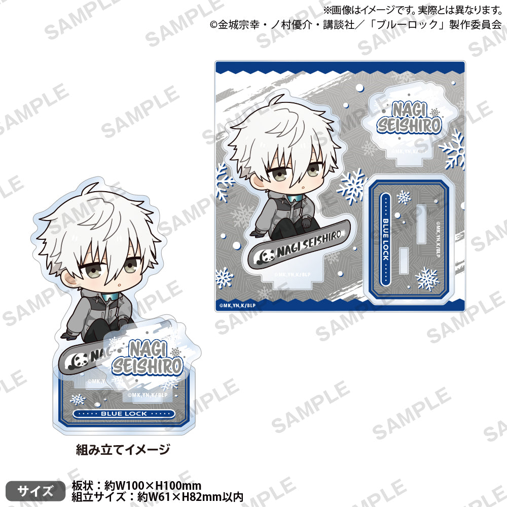 ブルーロック ジオラマアクリルスタンド スノーボードver. 凪 誠士郎