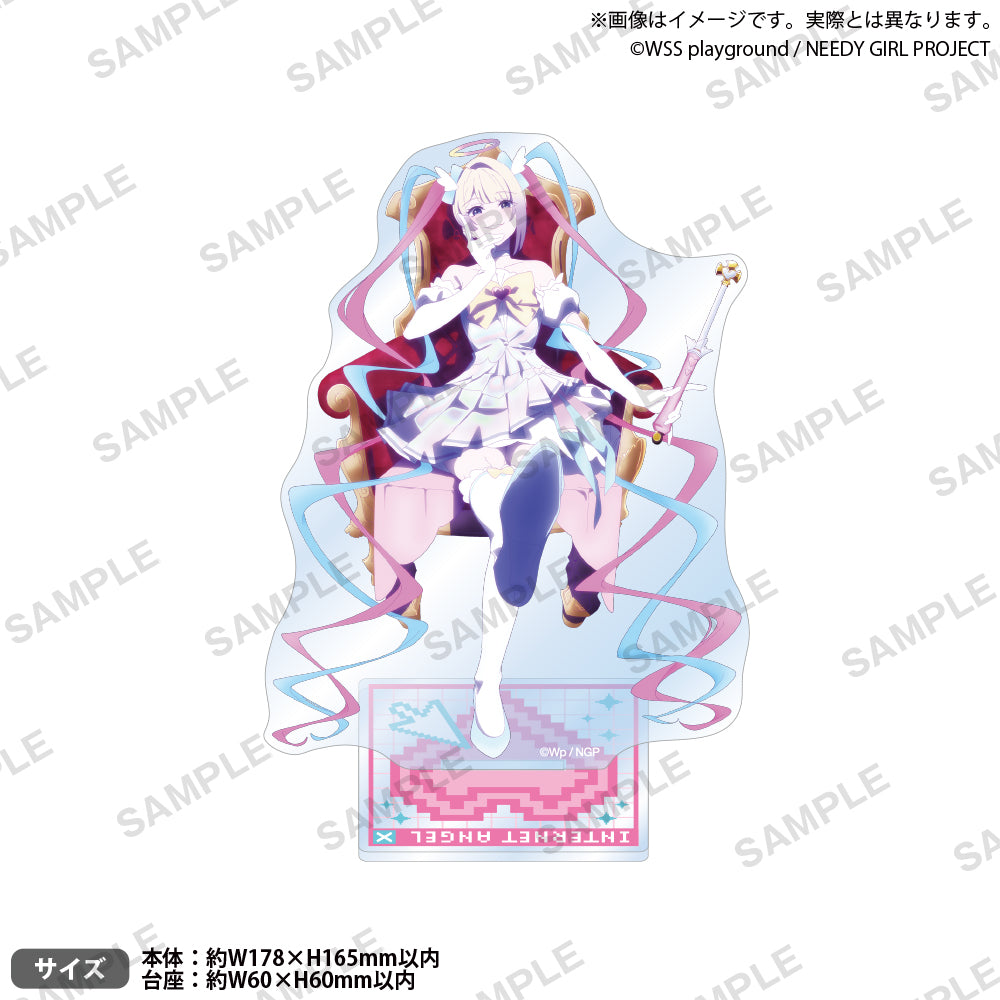 アニメ「NEEDY GIRL OVERDOSE」 アクリルスタンド 超絶最かわてんし