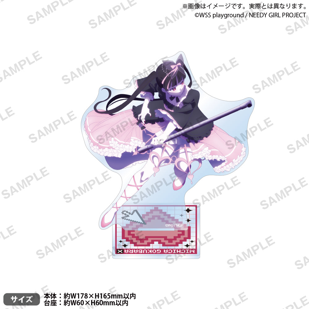 アニメ「NEEDY GIRL OVERDOSE」 アクリルスタンド 獄薔薇美血華