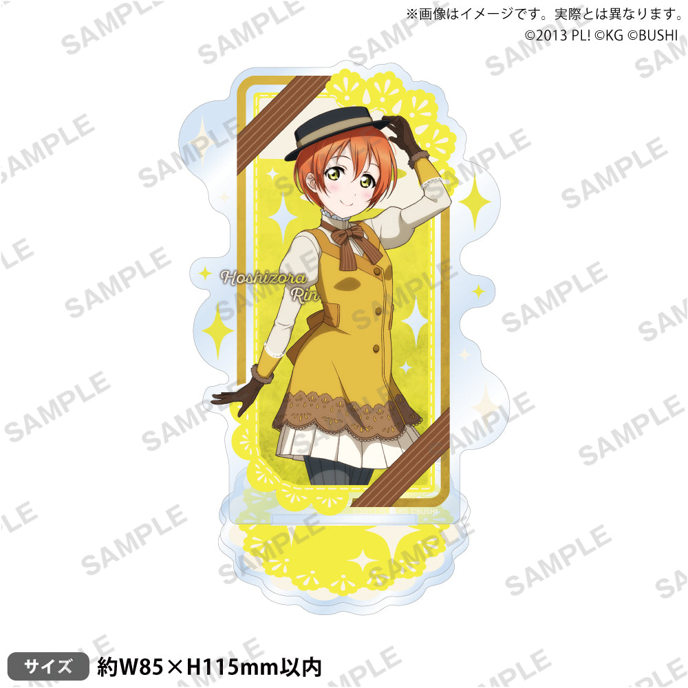 ラブライブ ブシロード オンライン 1周年記念 缶バッジ 星空凛 ラブライブ ブシロード オンライン 1周年記念 缶バッジ 星空凛