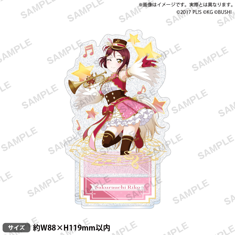 カラマリ リボンアクリルプレート 愛時 カラーマリス カラマリ ステラワース リボンタイ アクリル