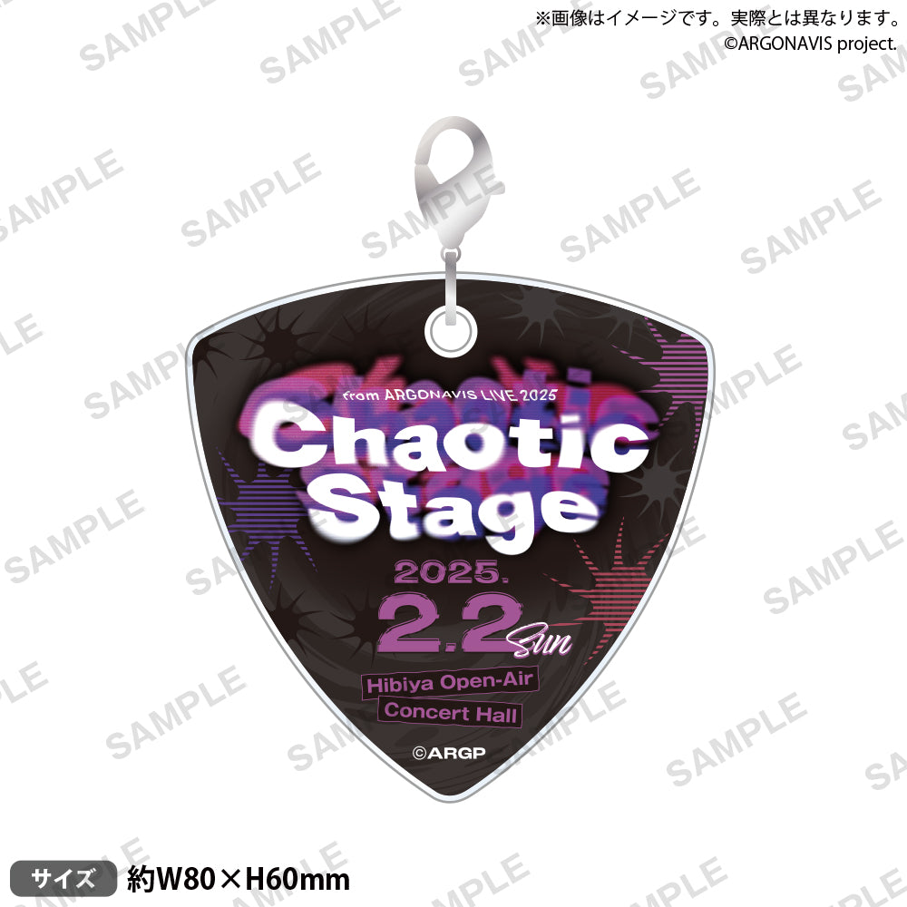 from ARGONAVIS LIVE 2025 - Chaotic Stage - ピック型アクリルチャーム｜ブシロード オンラインストア