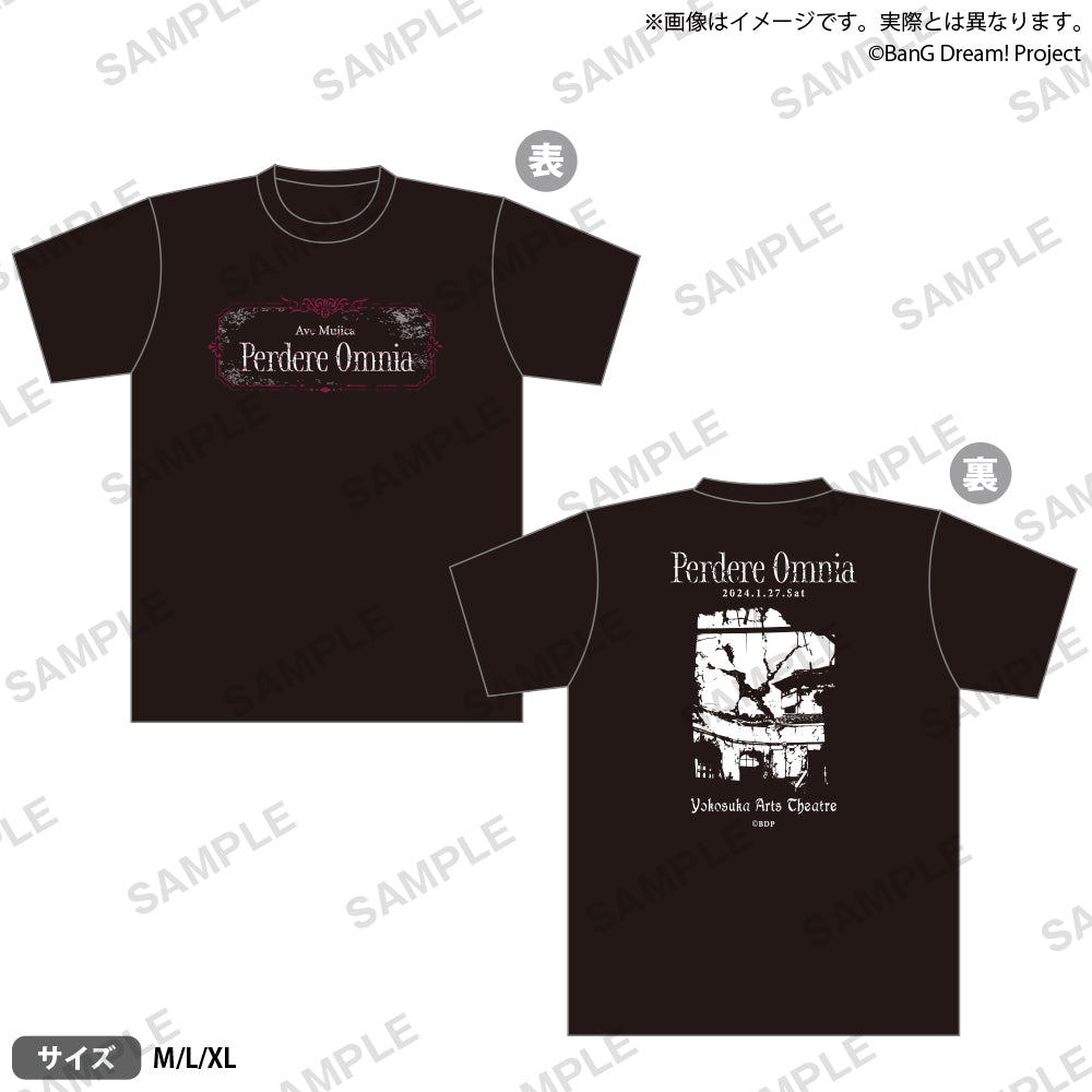 Ave Mujica 1st LIVE「Perdere Omnia」 Tシャツ Mサイズ