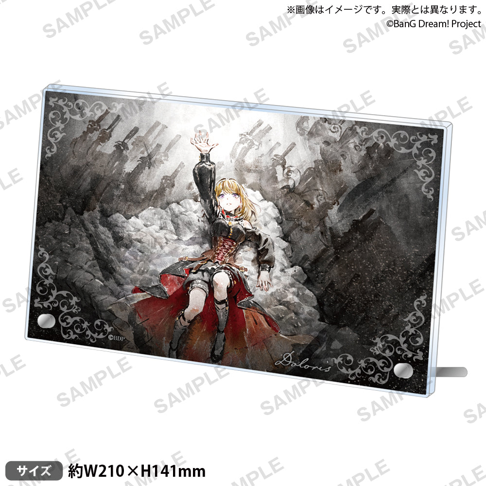 推し旅 BanG Dream! Ave Mujica 箔入り A4アクリルボード 推し旅 BanG Dream! Ave Mujica 箔入り A4アクリルボード BanG
