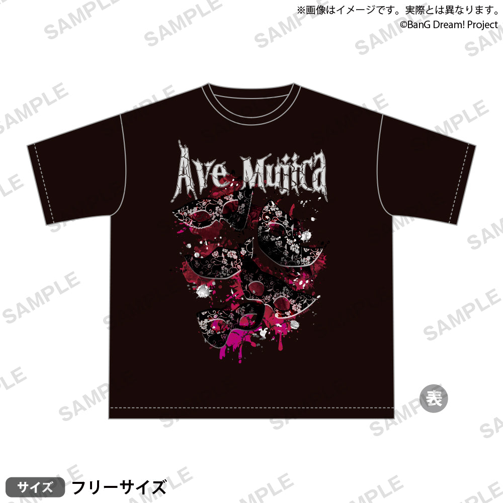 8)】BanG Dream! ビッグシルエットTシャツ Ave Mujica