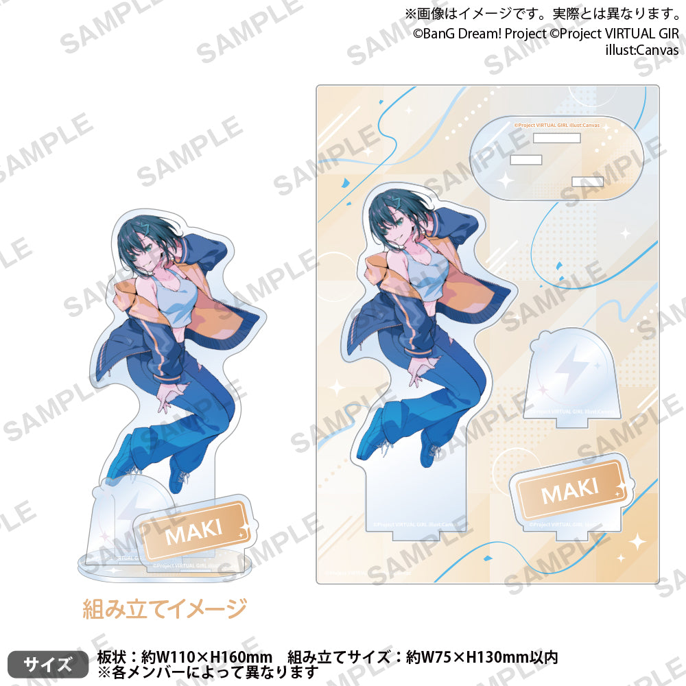 信澤収展 -BanG Dream!＆VIRTUAL GIRL- ジオラマアクリルスタンド マキ