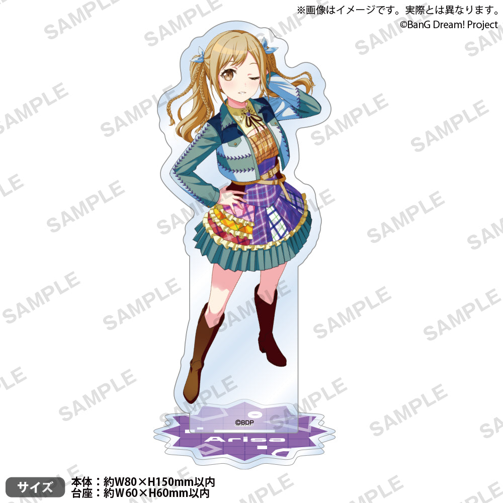 市ヶ谷有咲 Poppin'Party クリアファイル BanG Dream! 13th☆LIVE DAY1 : Poppin'Party「Now Roading