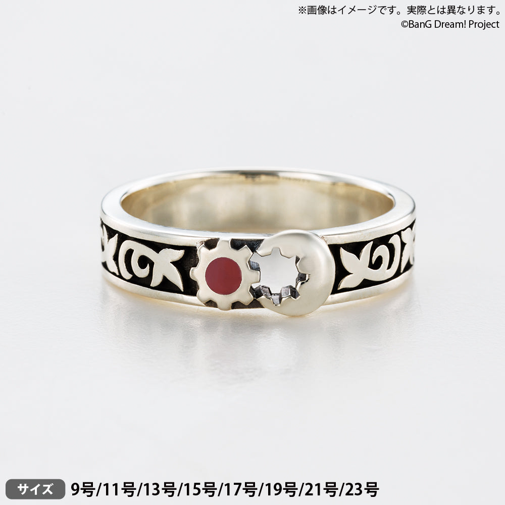 【新品】バンドリ 青葉モカ バンドモチーフリング 21号 新品】バンドリ 青葉モカ バンドモチーフリング 21号
