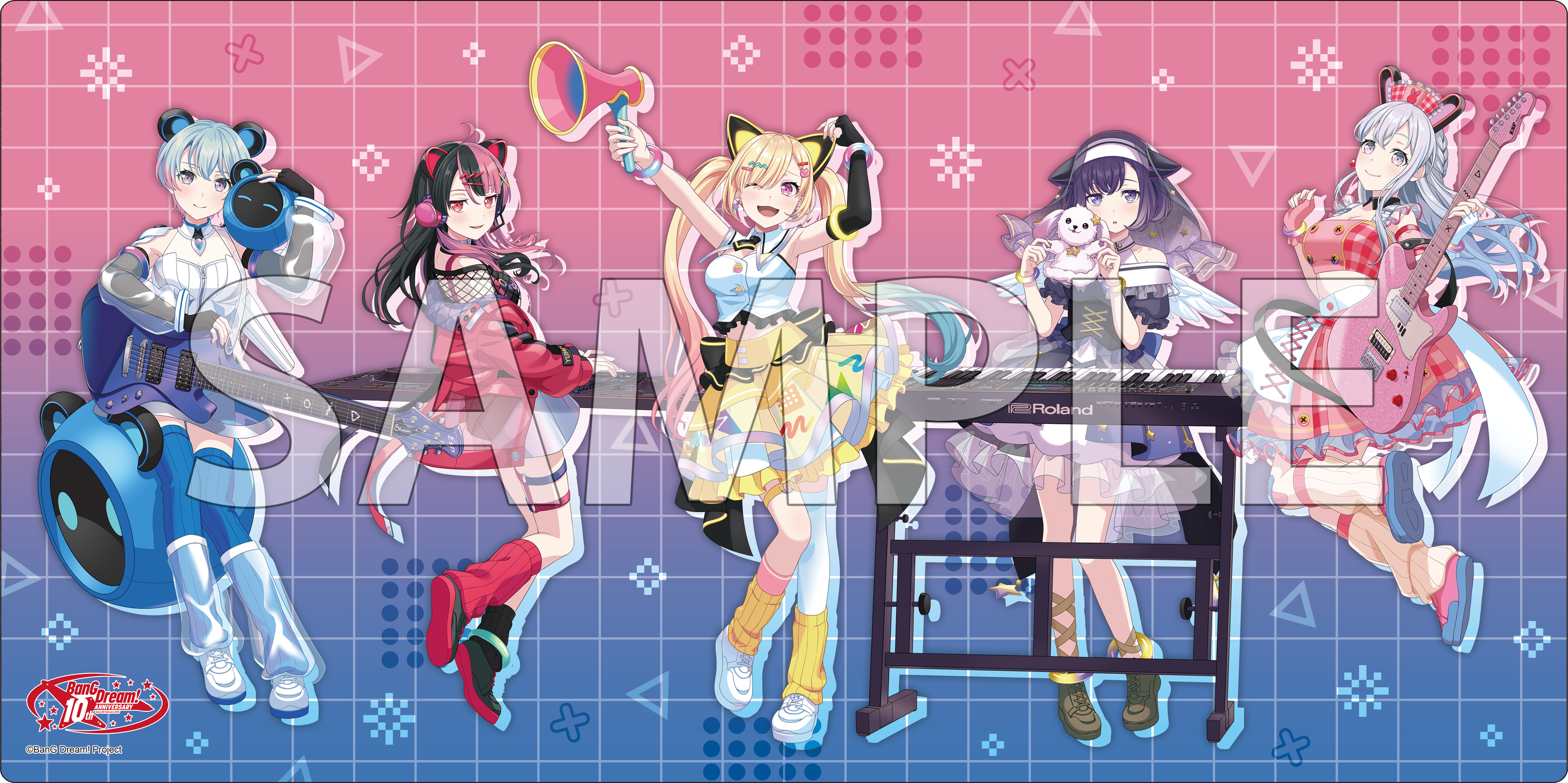 ブシロード ラバーマットコレクション V2 Vol.1704 BanG Dream