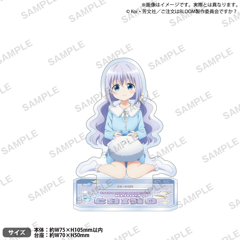 ご注文はうさぎですか？ BLOOM チノ　 アクリルスタンド ご注文はうさぎですか？ BLOOM アクリルスタンド Game ver. チノ