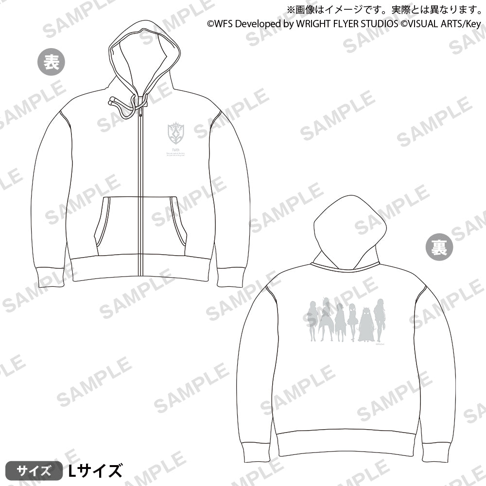 ヘブンバーンズレッド パーカー 第30G部隊