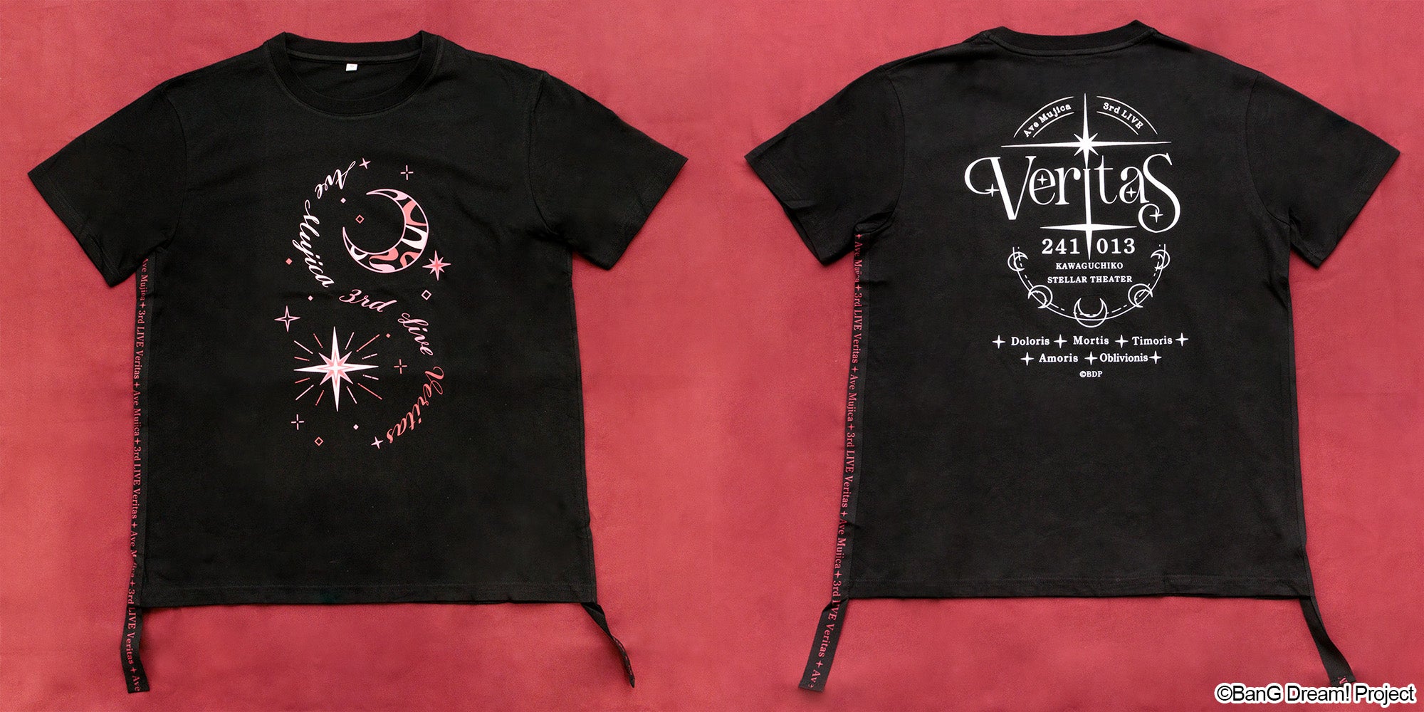 Ave Mujica 3rd LIVE「Veritas」 サイドテープTシャツ Mサイズ