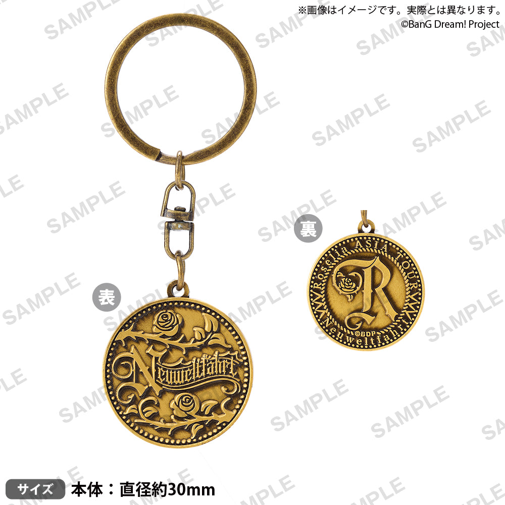 Roselia ASIA TOUR「Neuweltfahrt」 記念コイン風キーホルダー｜ブシロード オンラインストア