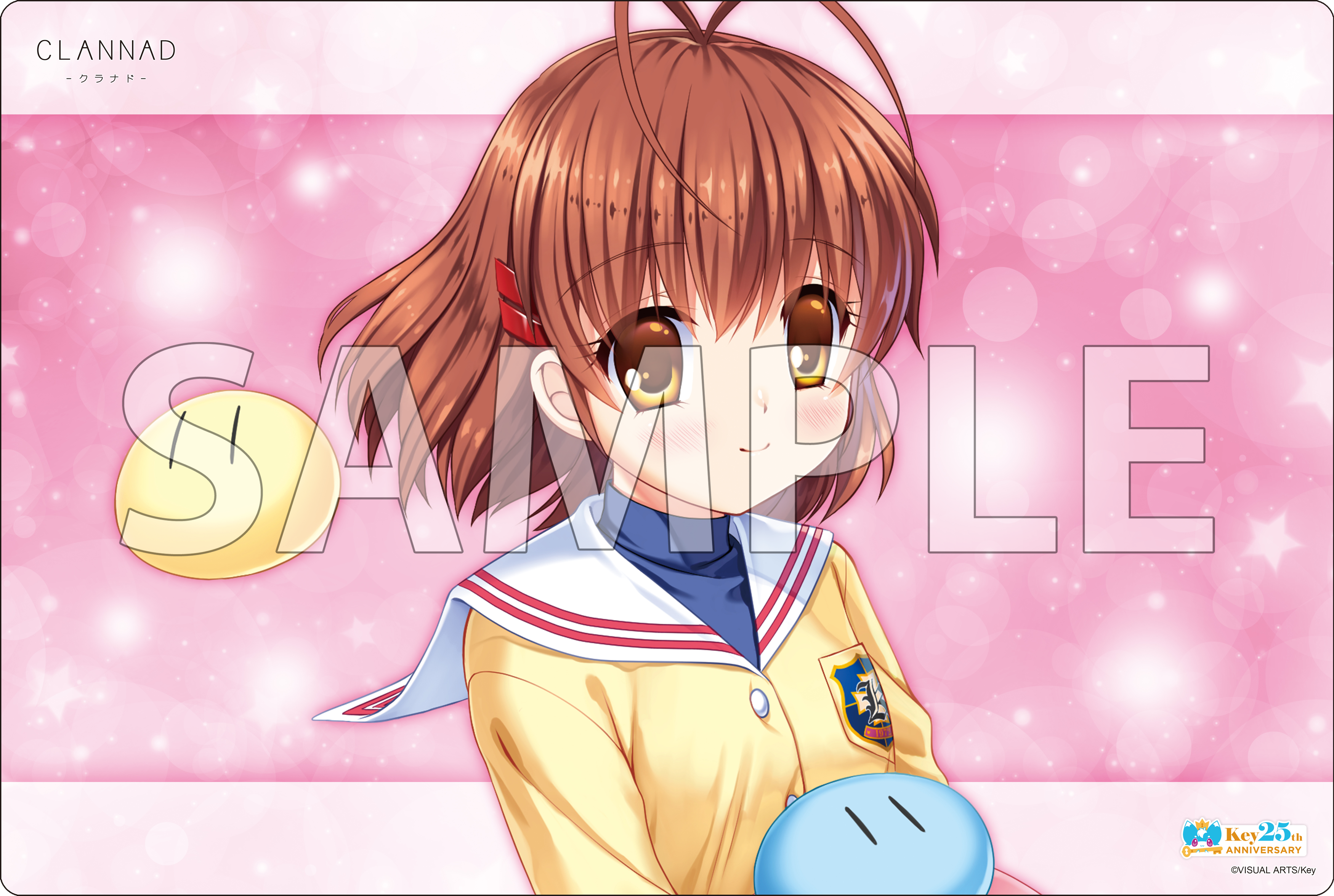 CLANNAD 古河 渚(Key25th) 高精細複製イラスト　新品未開封 ブシロード ラバーマットコレクション V2 Vol.1817 Key25th『古河 渚