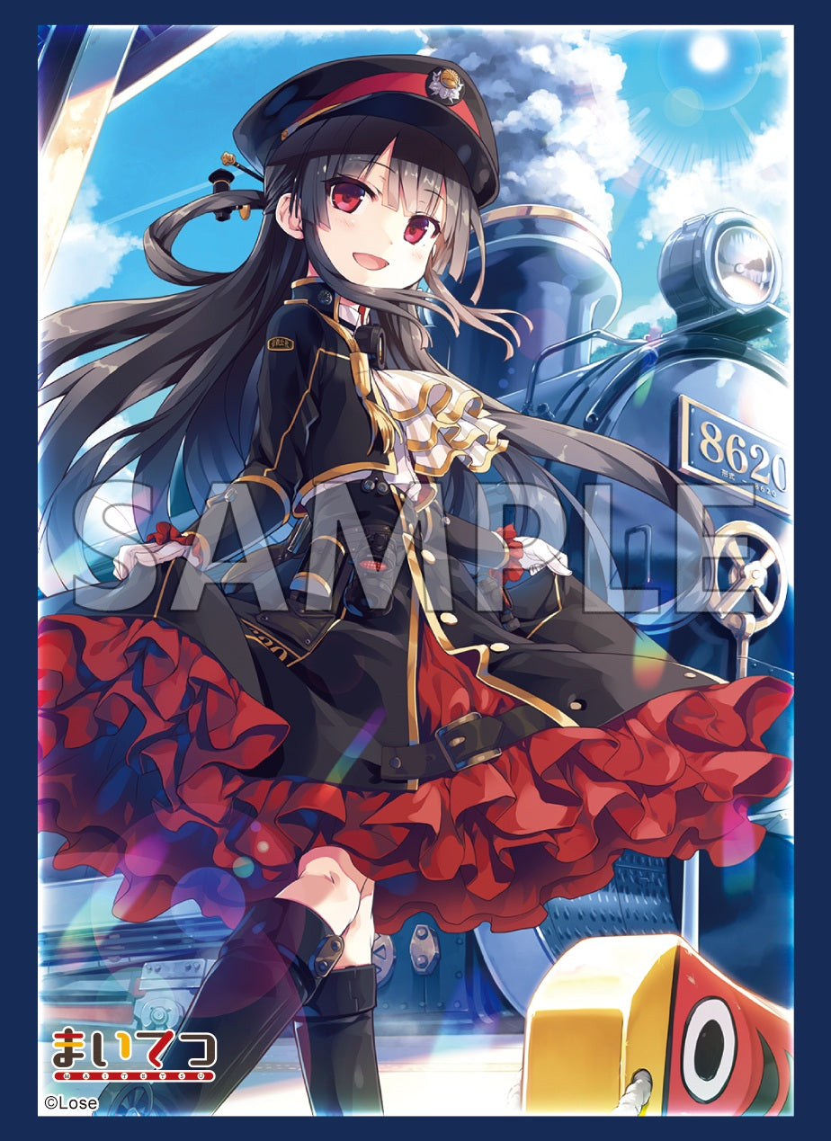 Lose　まいてつ　ハチロク　B2Wスエードタペストリー まいてつ Last Run!! 駿河屋限定販売 ハチロク セーラー服