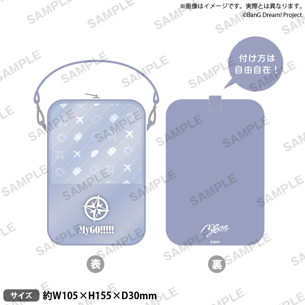 椎名立希 缶バッジアクリルスタンド winter travel ver. コンプ BanG Dream! アクリルスタンドポーチ winter travel ver. 椎名 立希