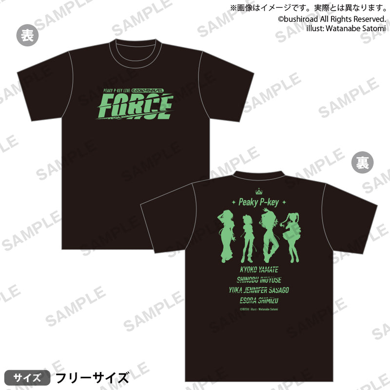 Peaky P-key LIVE「FORCE」in OSAKA」　Tシャツ