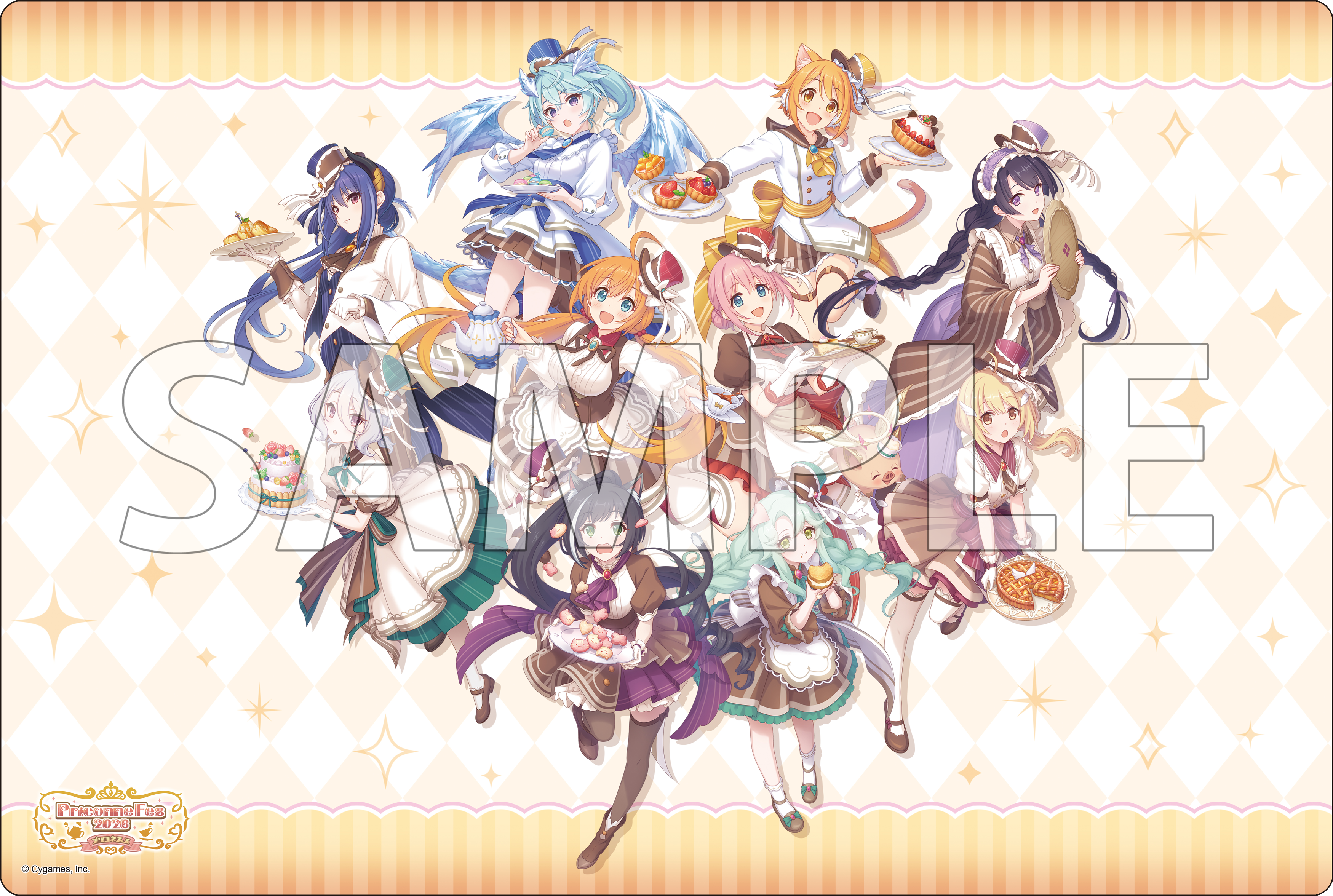 ブシロード ラバーマットコレクション V2 Vol.2059 『プリコネフェス