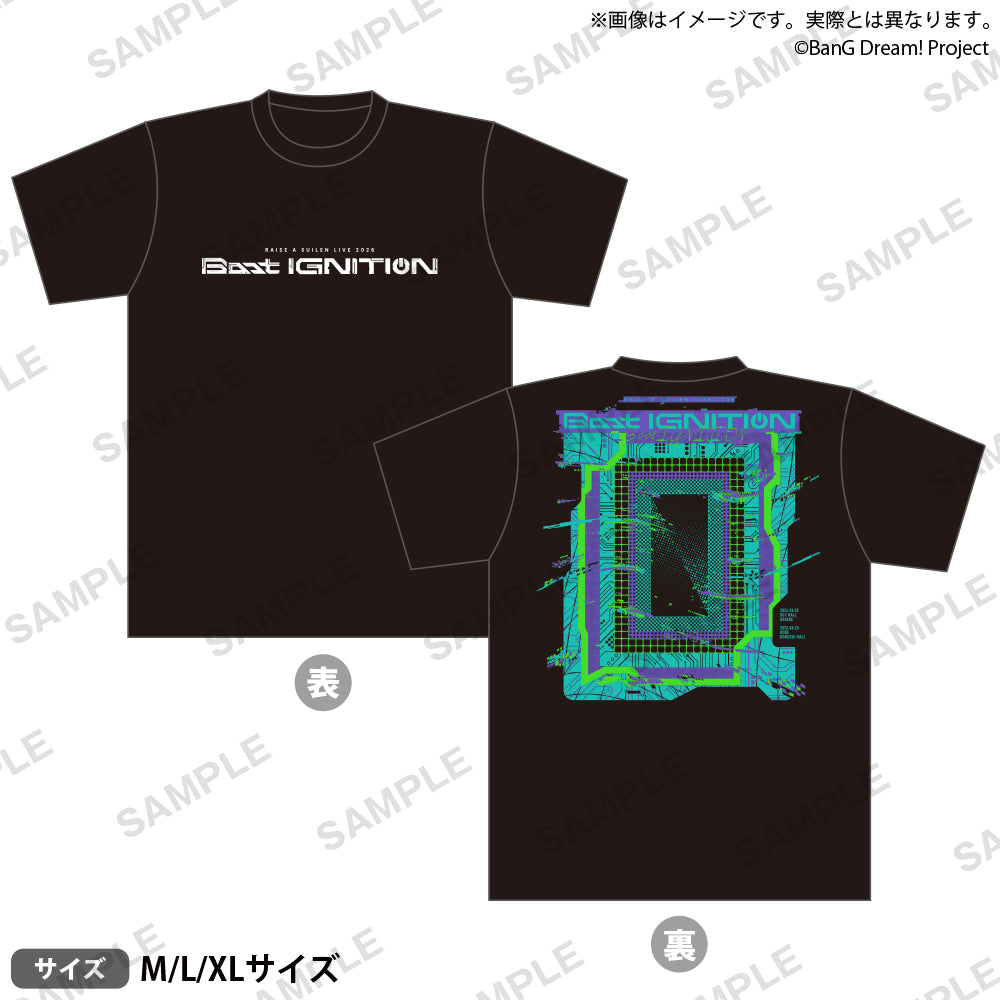 RAISE A SUILEN LIVE 2026「Boot IGNITION」 Tシャツ Mサイズ