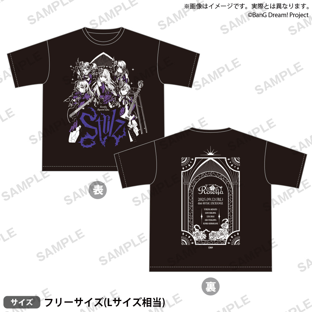 Roselia Special Live 「Stolz」 ビッグシルエットTシャツ｜ブシロード