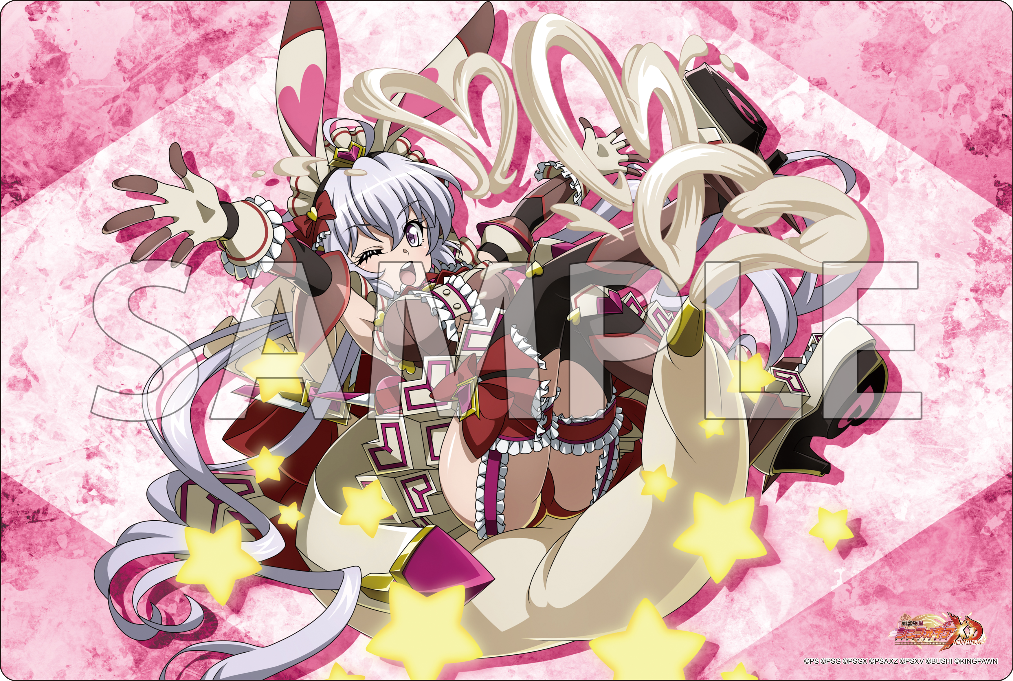 α1 シンフォギア アナザー&下着 雪音クリス スリーブ&プレイマット SymphogearXDUNLIMITED_playmat2