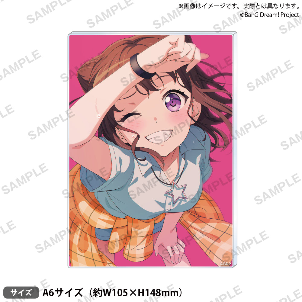 Amazon.co.jp: バンドリ 3周年記念クリアファイル 戸山香澄