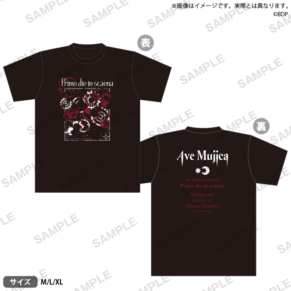 Ave Mujica 0th LIVE「Primo die in scaena」 Tシャツ Mサイズ