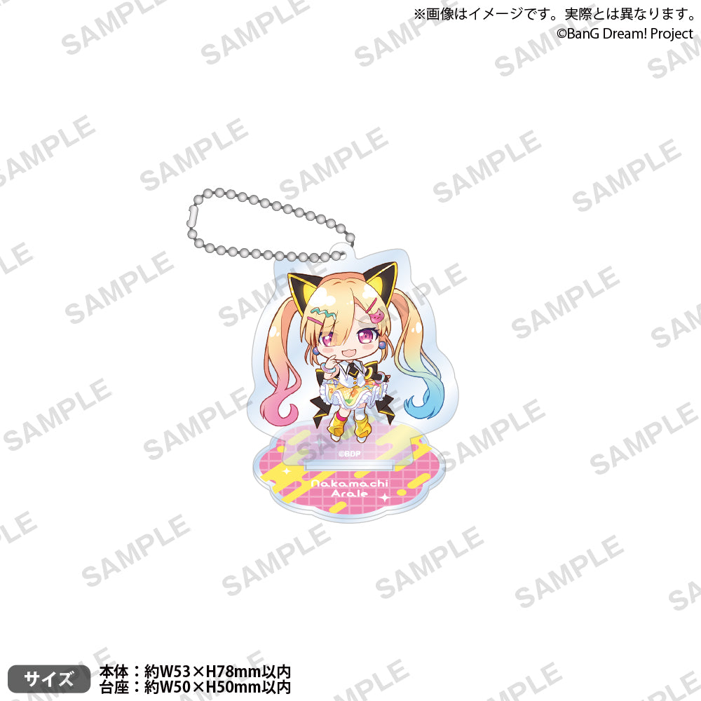 藤都子個展 ミニアクリルスタンドキーホルダー BanG Dream! 仲町あられ