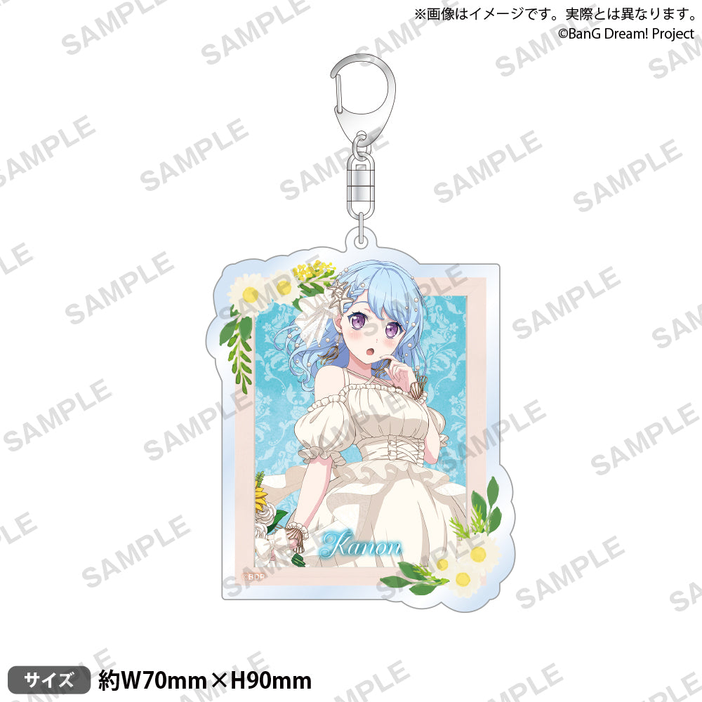 BanG Dream! ハロー、ハッピーワールド！ アクリルキーホルダー Flower