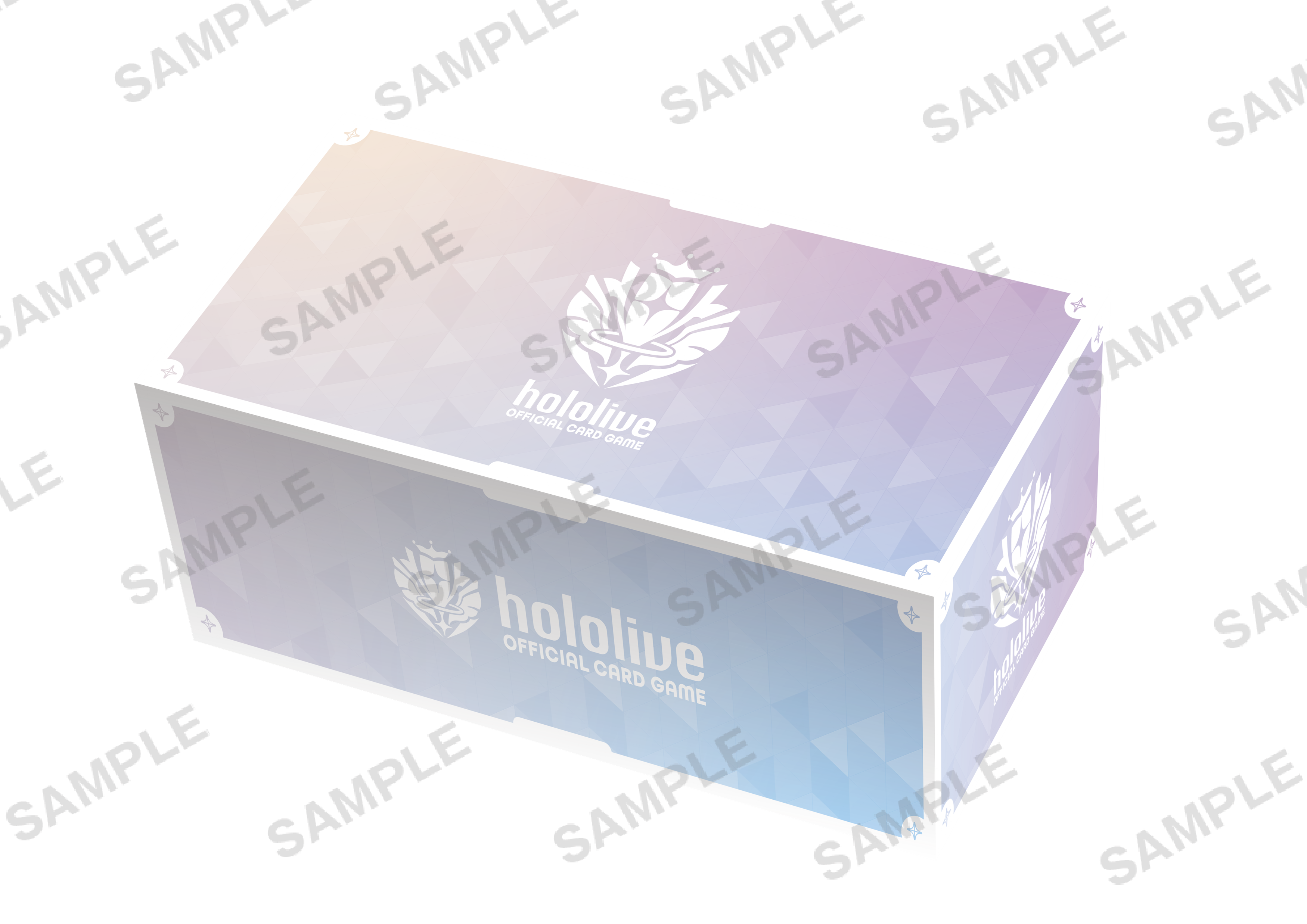 ホロライブ　ブランドロゴ（White） hololive OFFICIAL CARD GAME オフィシャルホロカスリーブ Vol.3