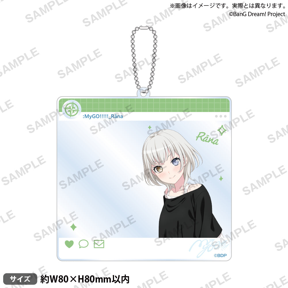 BanG Dream! It's MyGO!!!!! SNS風アクリルキーホルダー Casual