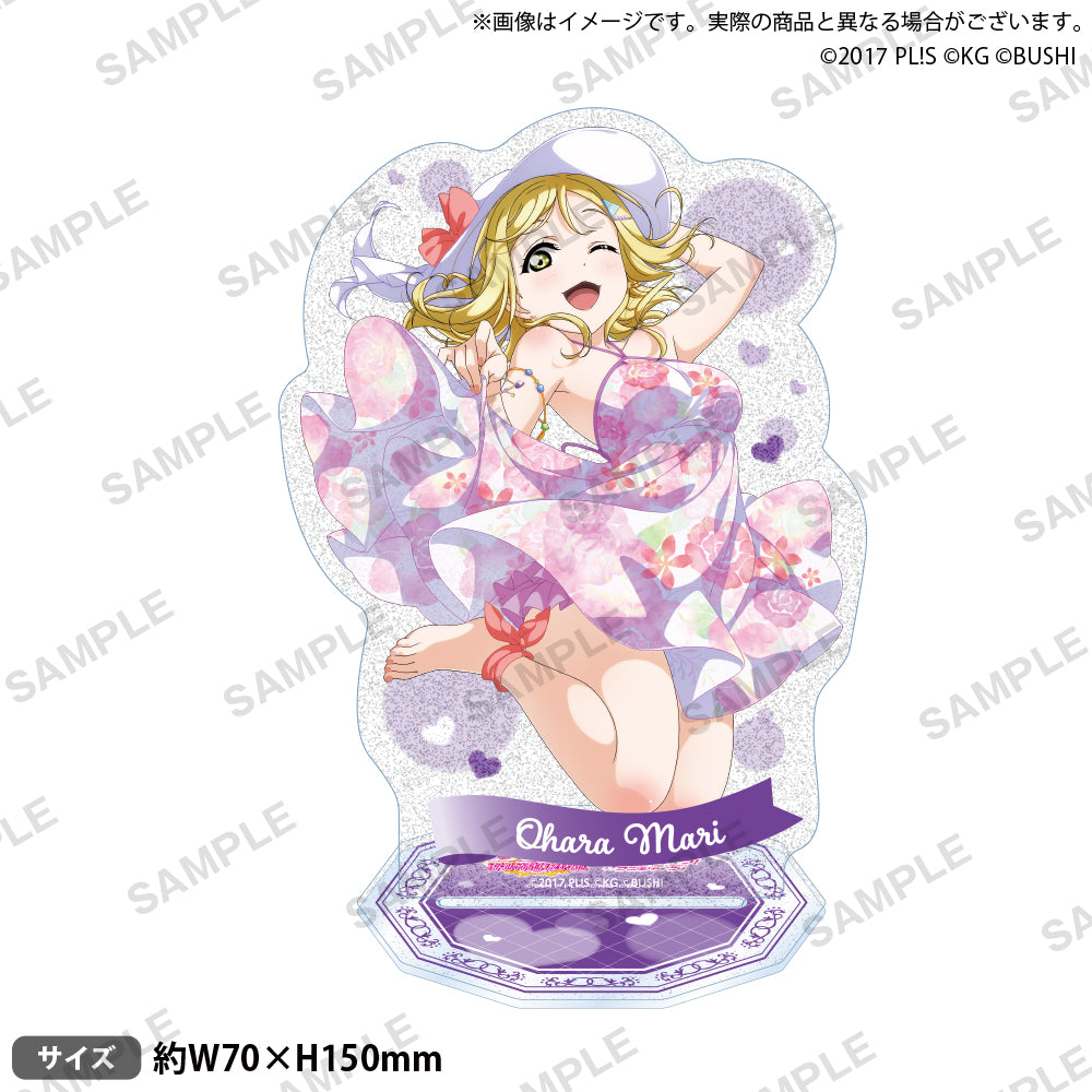 ラブライブ サンシャイン セガ アクリル アクキー アクスタ 鞠莉 カフェ