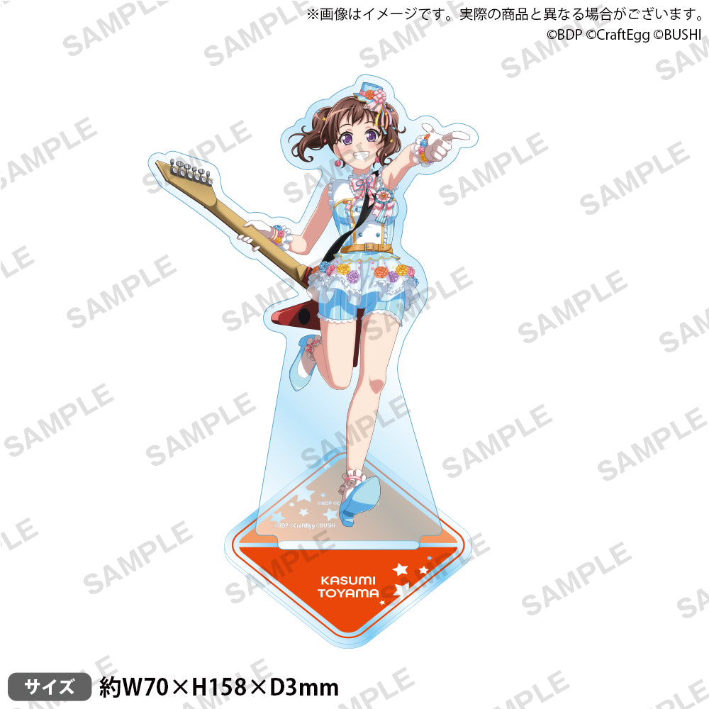 Poppin'Party 韓国限定　バンドリ　アクリルスタンド