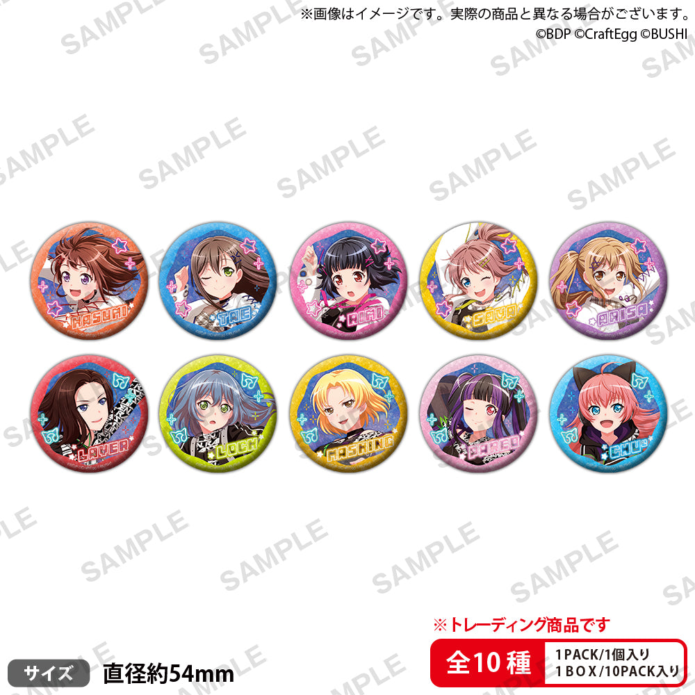 バンドリ マスキング 11th 缶バッジ BanG Dream! 11th☆LIVE DAY1:Poppin'Party×RAISE A SUILEN「GALAXY to