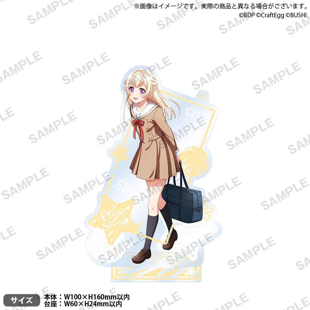 たぬき 希少 バンドリ！ ガールズバンドパーティ！ school アクリルスタンド ピンズ・ピンバッジ・缶バッジ