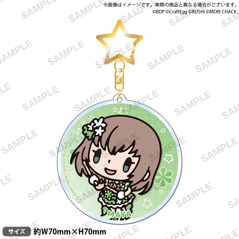 森チャック×BanG Dream! アクリルキーホルダー 大和 麻弥