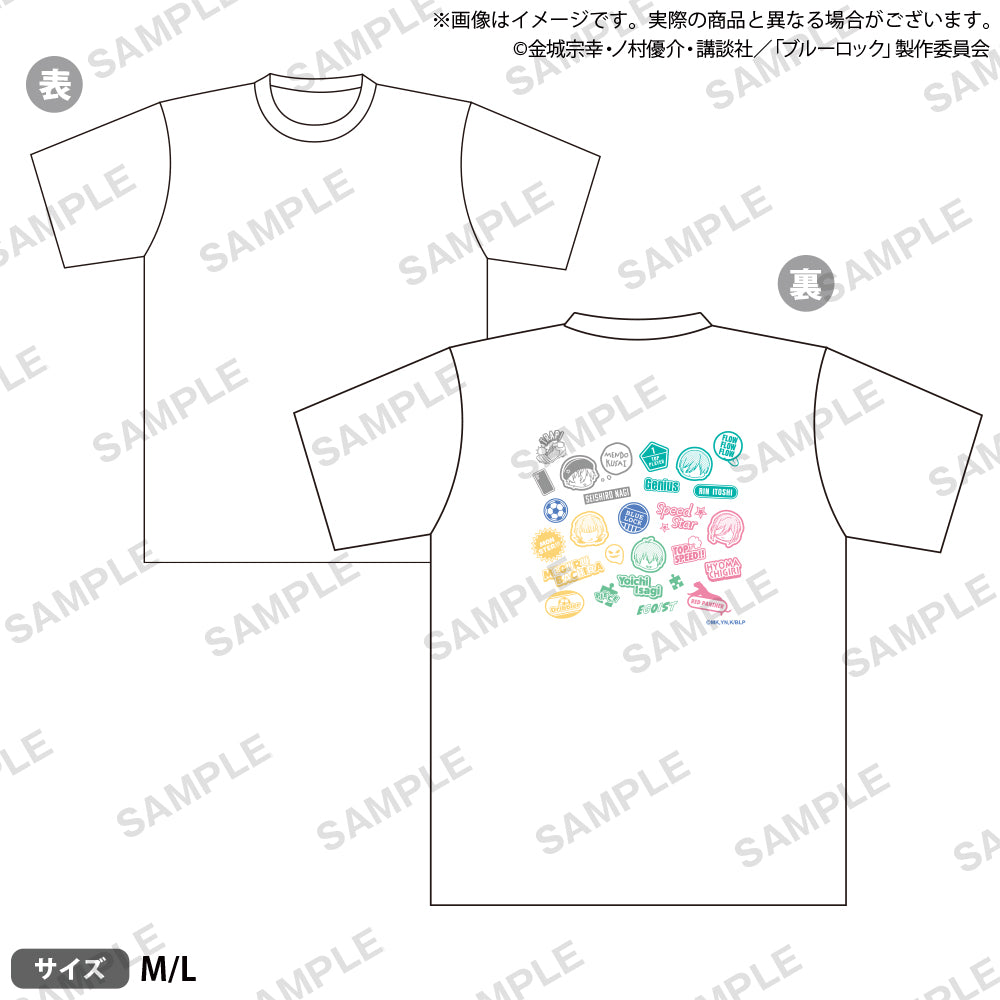 ブルーロック ビッグTシャツ Showtime!! ホワイト M