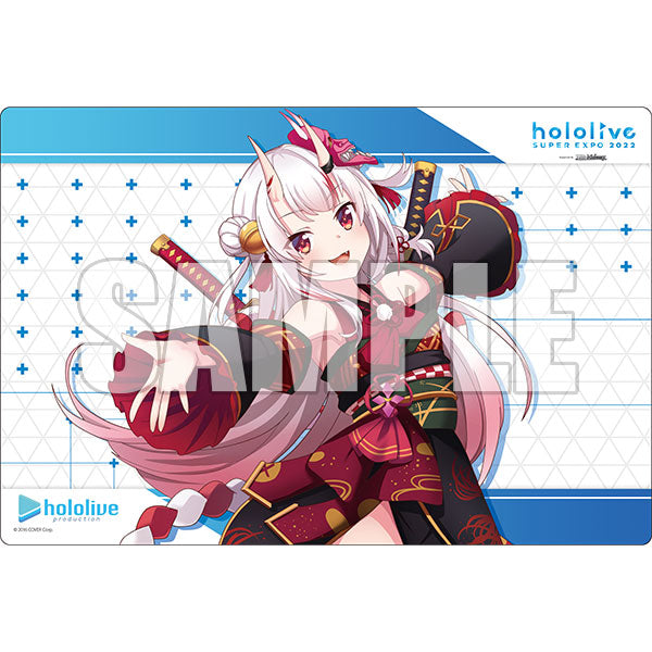 ホロライブ hololive 百鬼あやめ JK戦士 プレイマット ラバーマット 