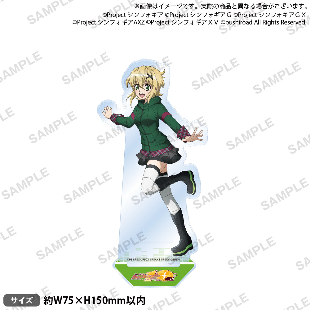 戦姫絶唱シンフォギア10周年記念展「繋ぐ手と手」 アクリルスタンド 暁切歌 繋ぐ手と手