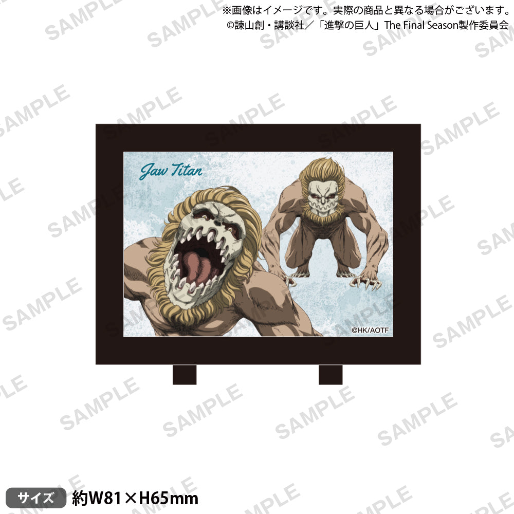 限定！進撃の巨人展FINAL/人類vs巨人 ブックスタンド