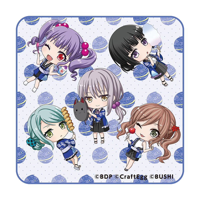バンドリ Roselia 湊友希那 富士急ハイランド タオル缶バッジ バンドリ! ガールズバンドパーティ! in 富士急ハイランド2022