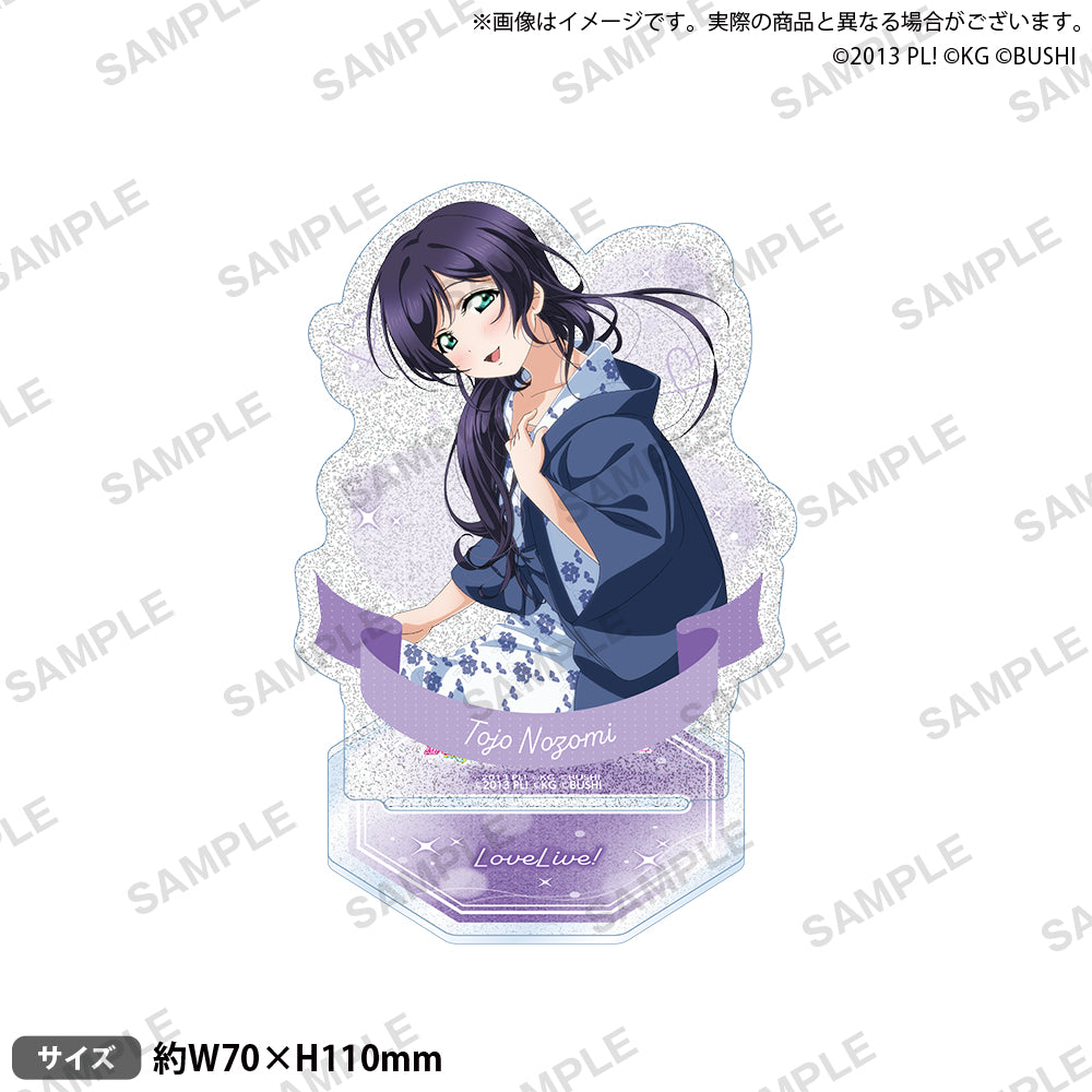 ラブライブ μ's 東條希 海外イベント キラキラアクリルチケット ラブライブ！スクールアイドルフェスティバル きらりんアクリル