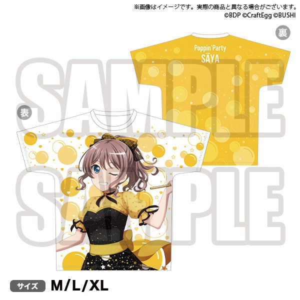 BanG Dream! 8th☆LIVE「Breakthrough!」 フルカラーTシャツ Poppin