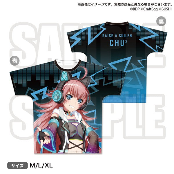 Rausch und/and Craziness Ⅱ」 フルカラーTシャツ チュチュ Mサイズ